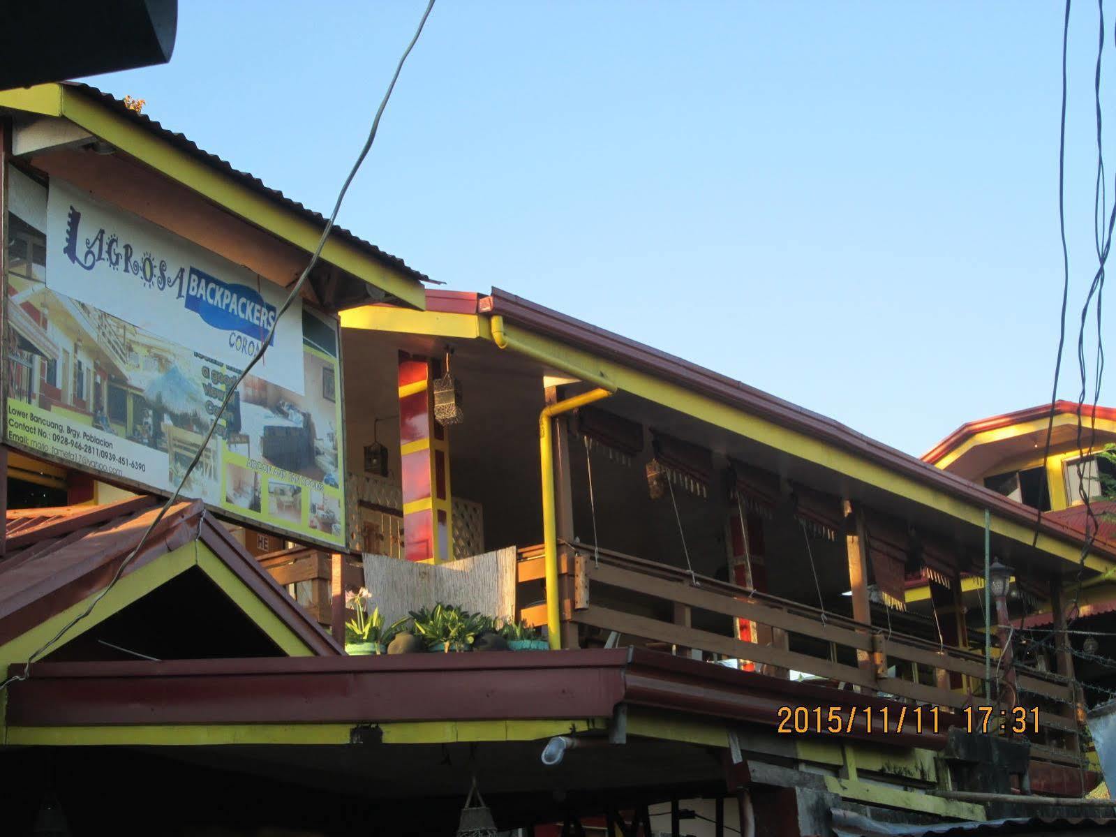 Lagrosa Backpackers Hotell Coron Eksteriør bilde